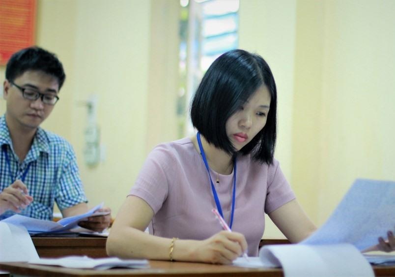 Da co bai thi Ngu van THPT quoc gia dat diem 9 hinh anh