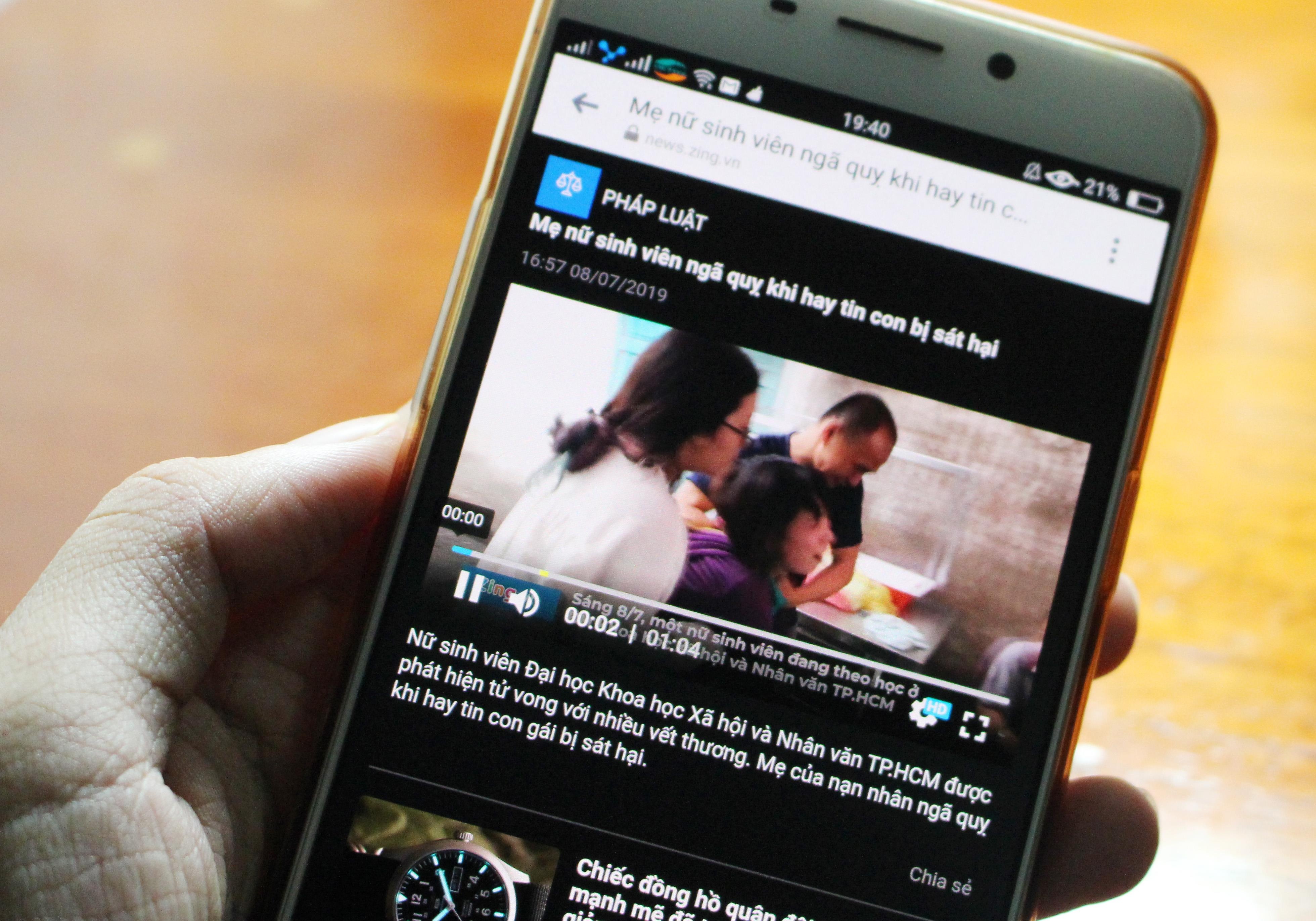 Me cua nu sinh 19 tuoi bi giet hai: 'Con noi se mang bang dai hoc ve' hinh anh