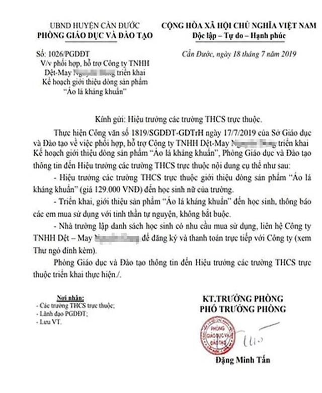 So GD&DT Long An tiep thi ao lot anh 1