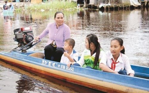 Doc, ngang tim chu mien song nuoc hinh anh