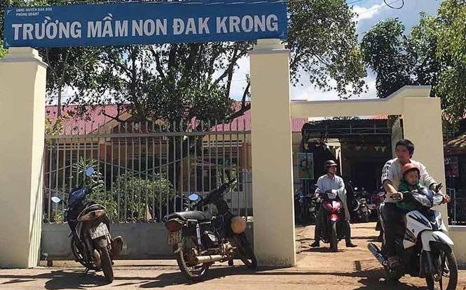 Phu huynh buc xuc truoc khoan thu xa hoi hoa cua truong mam non hinh anh