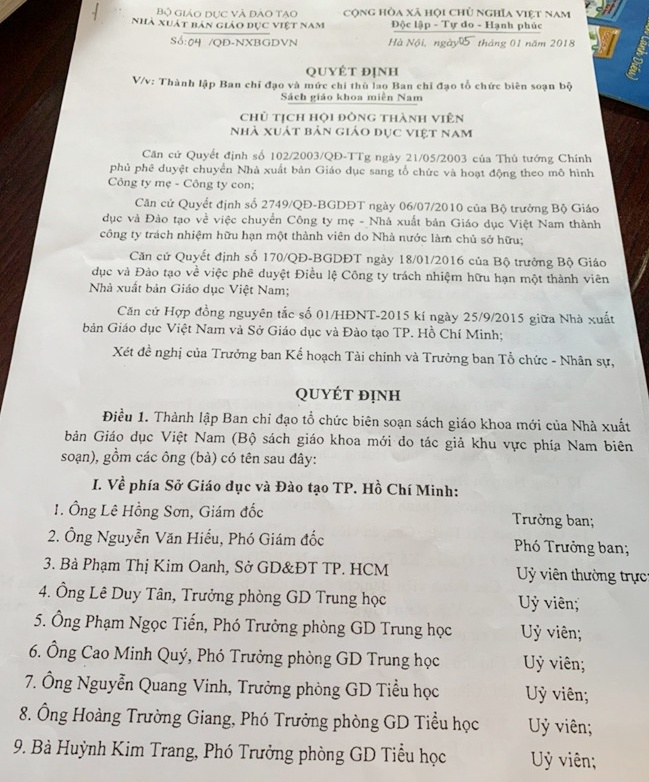 chung chi SGK ảnh 1 chung chi SGK anh 1
