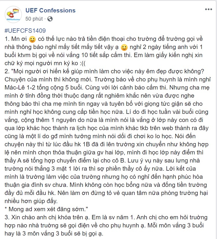 nghỉ học bị trường gọi phụ huynh ảnh 1 nghi hoc bi truong goi phu huynh anh 1