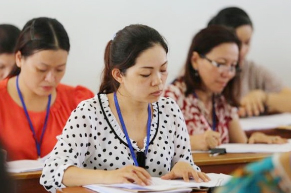 Chấm thi THPT quốc gia 2020  ảnh 1 Cham thi THPT quoc gia 2020 anh 1