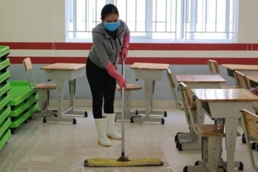 Truong hoc doi pho virus corona hinh anh