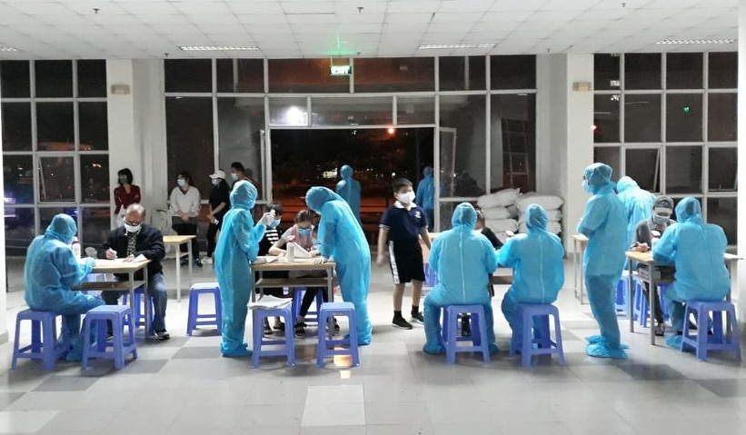 khu cách ly KTX ĐH Quốc gia  ảnh 2 khu cach ly KTX DH Quoc gia anh 2