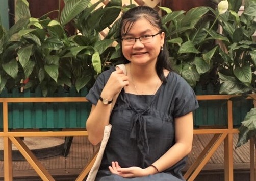 Nu sinh Binh Thuan gianh hoc bong toan phan DH Harvard hinh anh