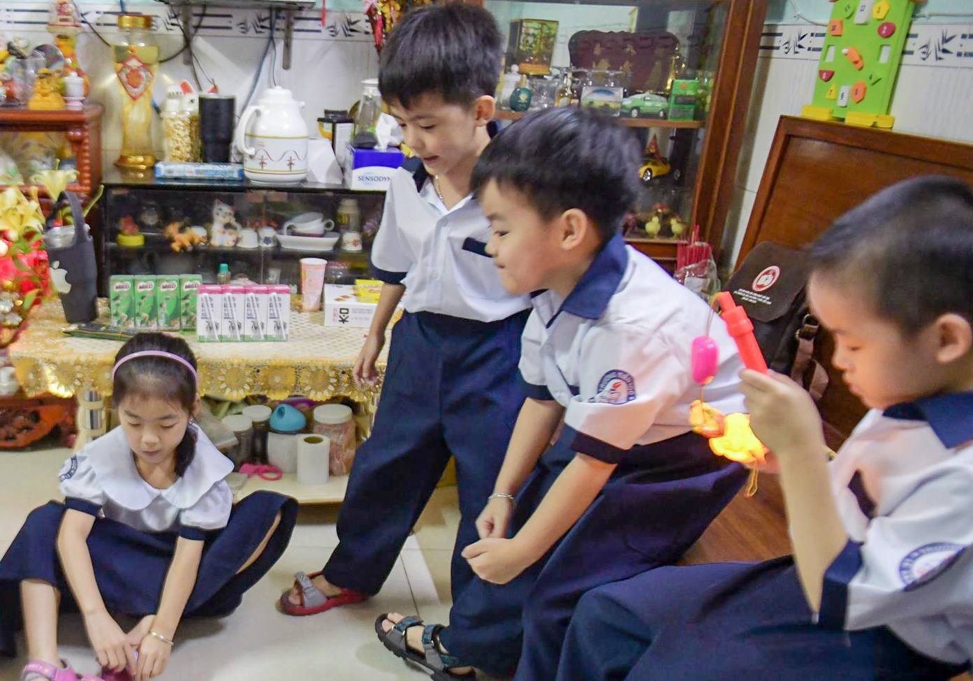 hoc sinh TP.HCM di hoc lai anh 1