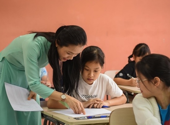 Cuoc dua nghet tho cua hoc sinh lop 6 vao truong chuyen, lop chon hinh anh