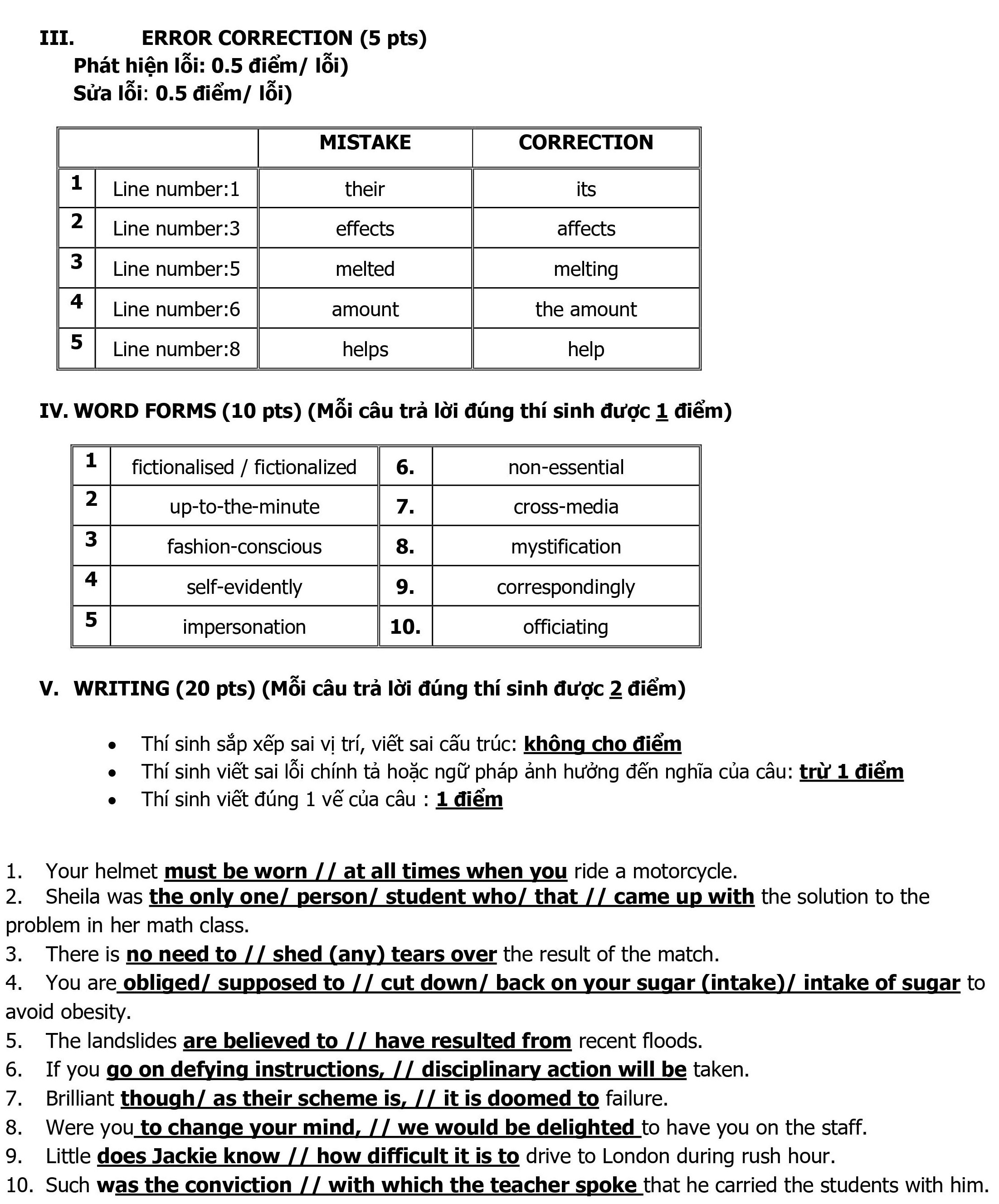 dap an chinh thuc de chuyen anh 24