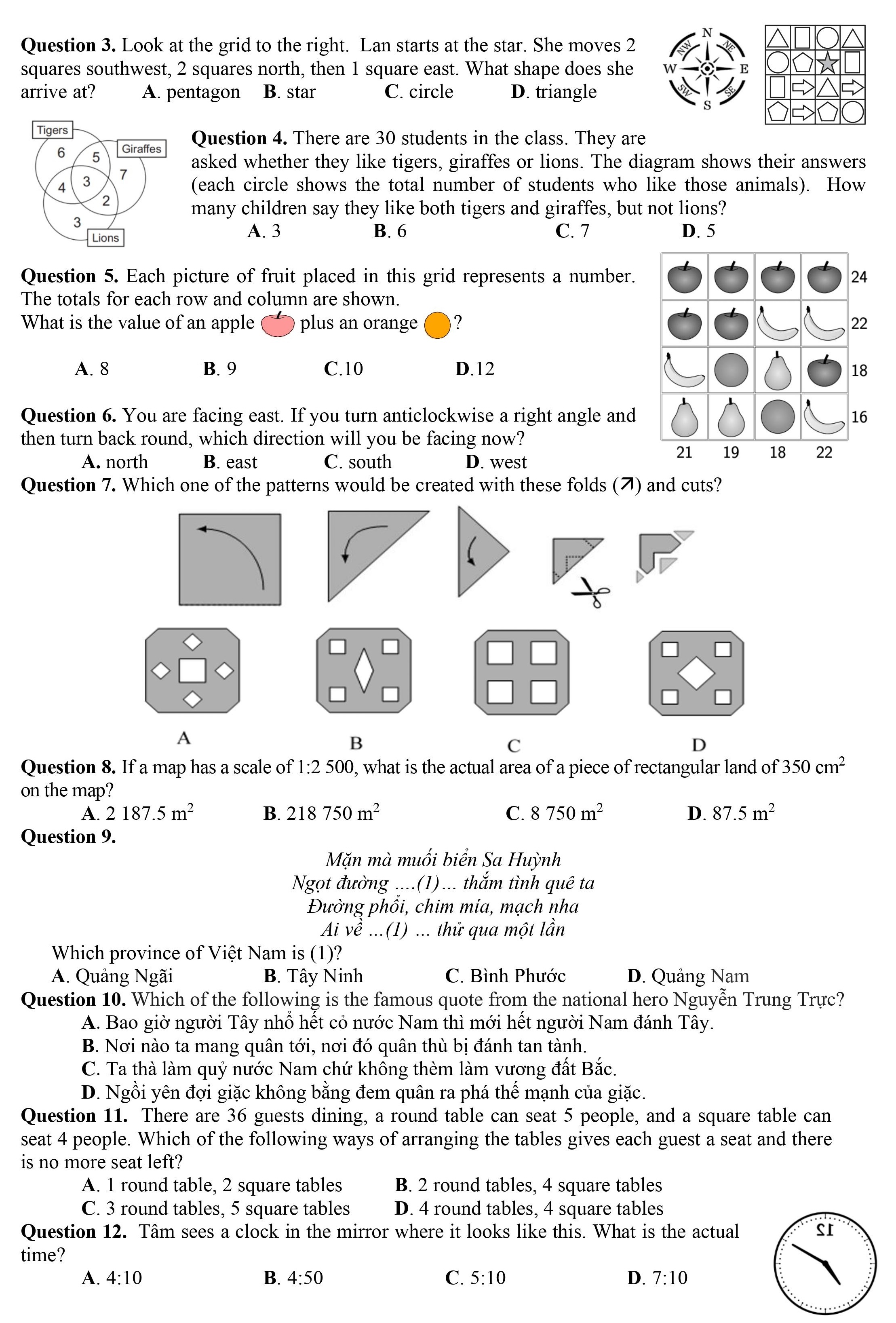 de thi lop 6 tran dai nghia anh 9