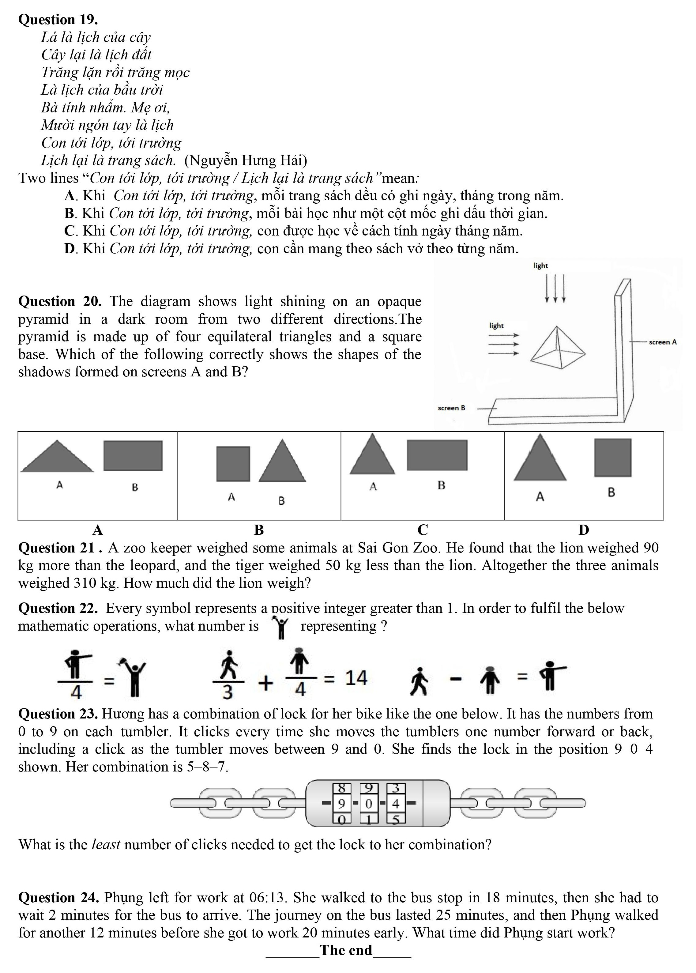 de thi lop 6 tran dai nghia anh 11