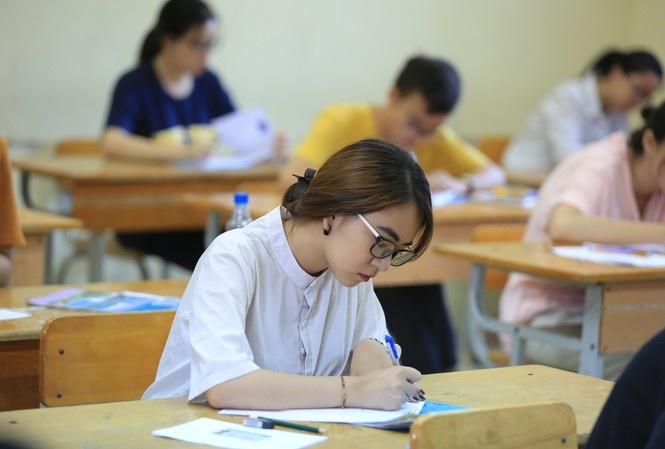 Thay the luc luong kiem tra thi tot nghiep THPT den tu vung dich hinh anh