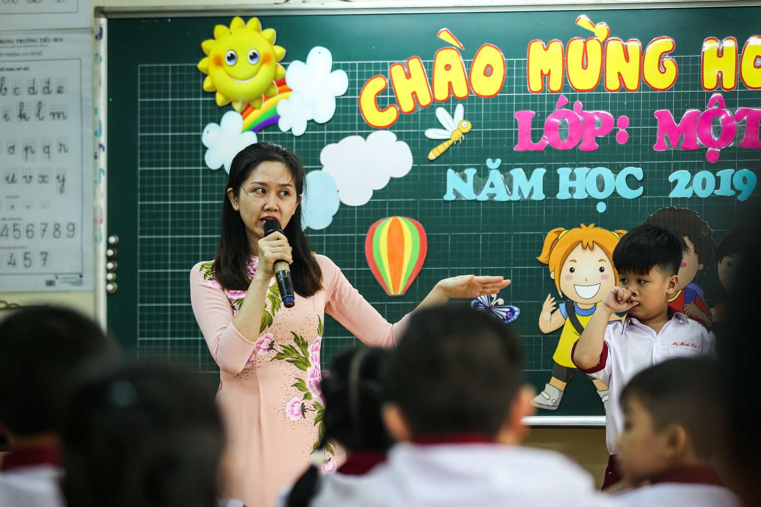 khai giảng trong dịch Covid ảnh 2 khai giang trong dich Covid anh 2