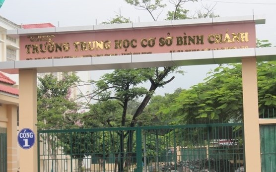 Truong THCS Binh Chanh phai tra lai tien mua ghe ngoi hinh anh