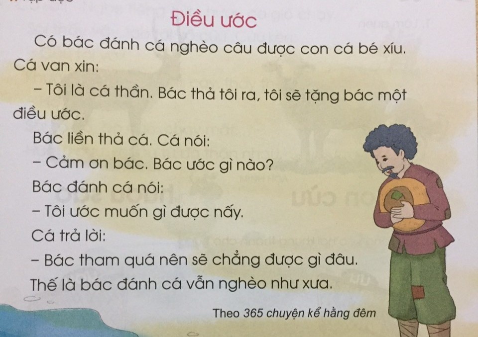 Tranh cai ve nhung bai hoc trong sach Tieng Viet 1 hinh anh