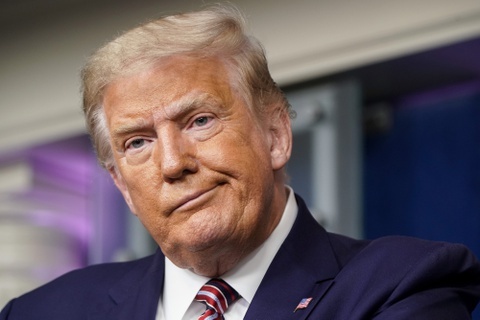 Cau noi cua ong Trump vao de thi hoc sinh gioi Van hinh anh