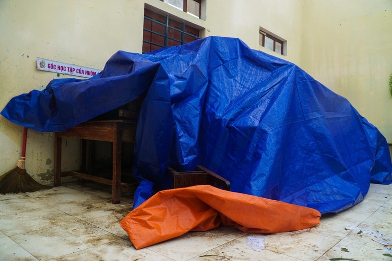 trường học trong bão lũ ảnh 3 truong hoc trong bao lu anh 3