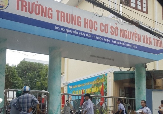 Sau hoc sinh danh ban bi dinh chi mot tuan hinh anh