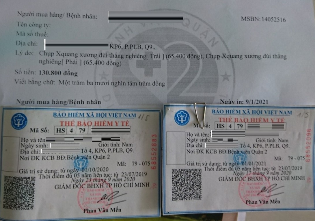 Hang tram hoc sinh tai TP.HCM nhan bao hiem y te muon hinh anh