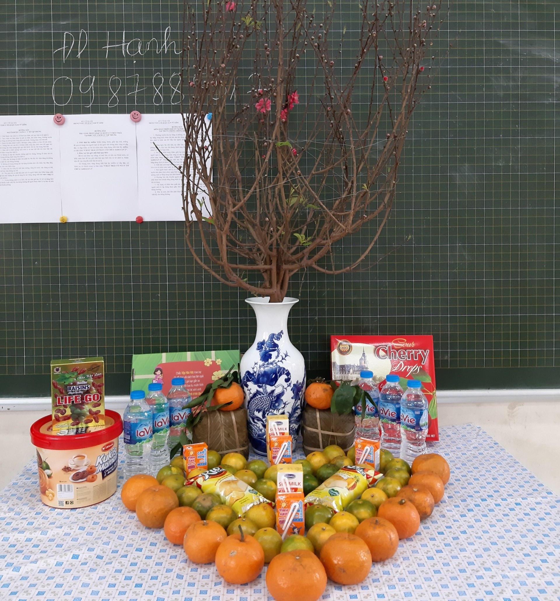 truong tieu hoc xuan phuong cach ly anh 2