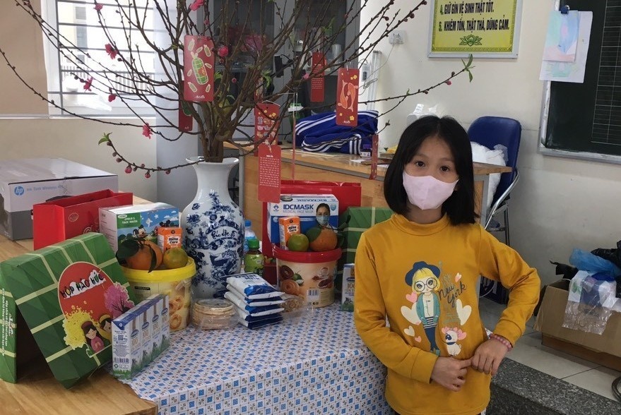 Nhieu hoc sinh truong Xuan Phuong cach ly tap trung den het mong 1 Tet hinh anh