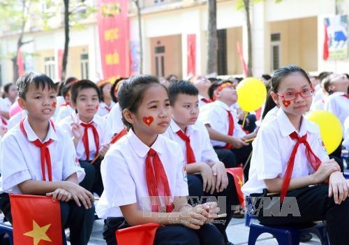 Cuoc dua vao lop 6 o Ha Noi hinh anh