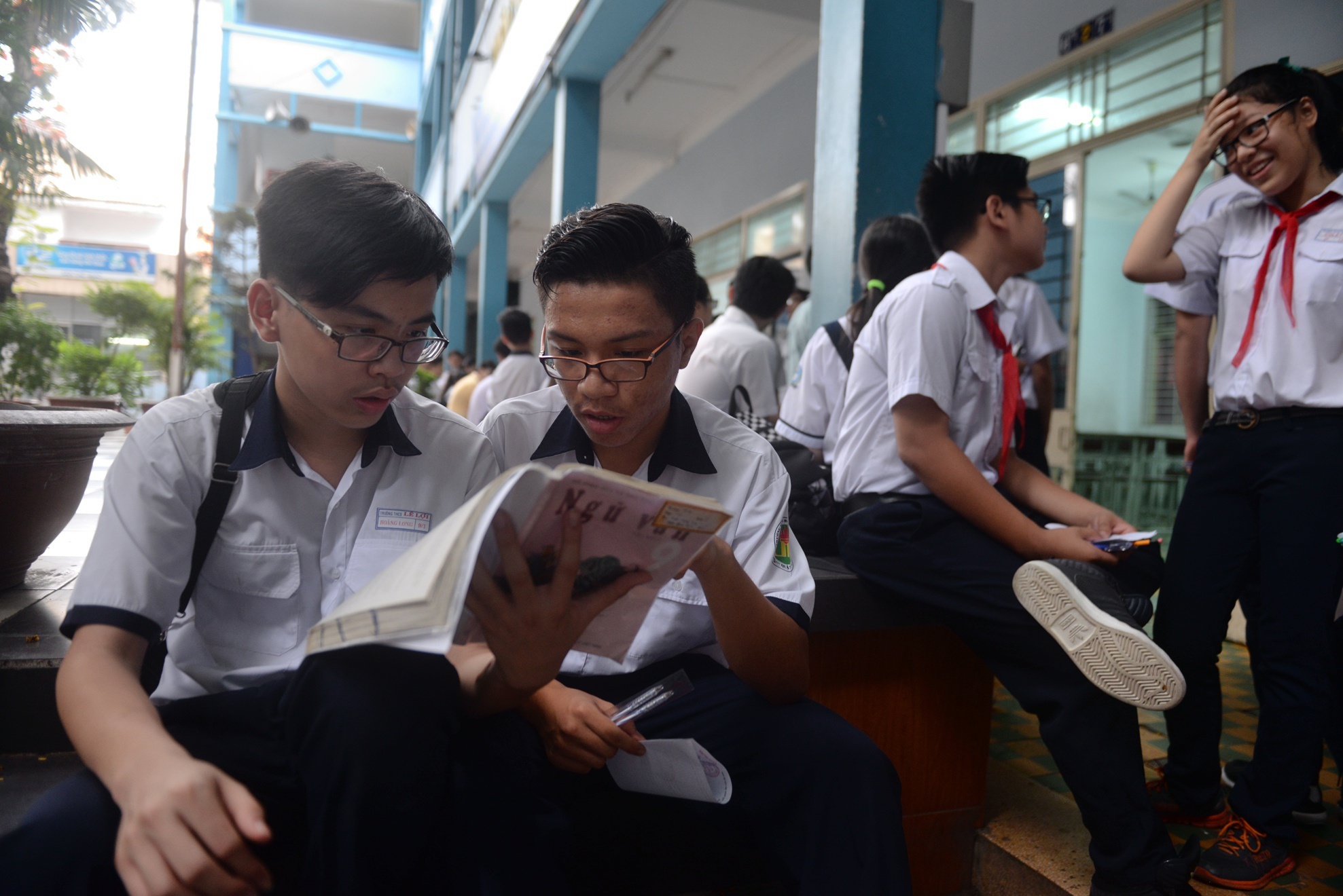 Gan 1.000 chi tieu lop 10 tich hop cua 13 truong tai TP.HCM hinh anh