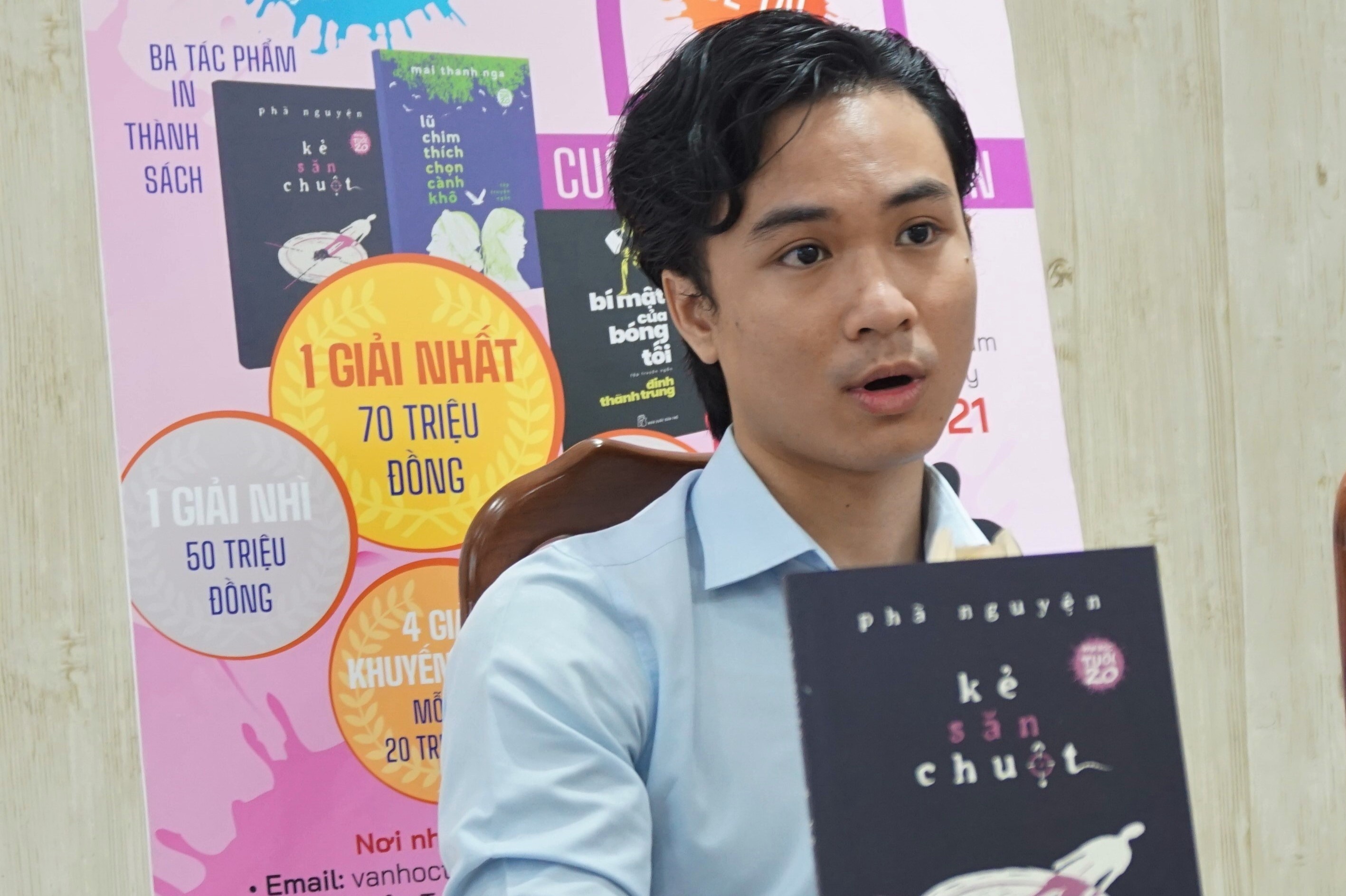 Giai thuong Van hoc tuoi 20 tiep tuc nhan tac pham du thi hinh anh