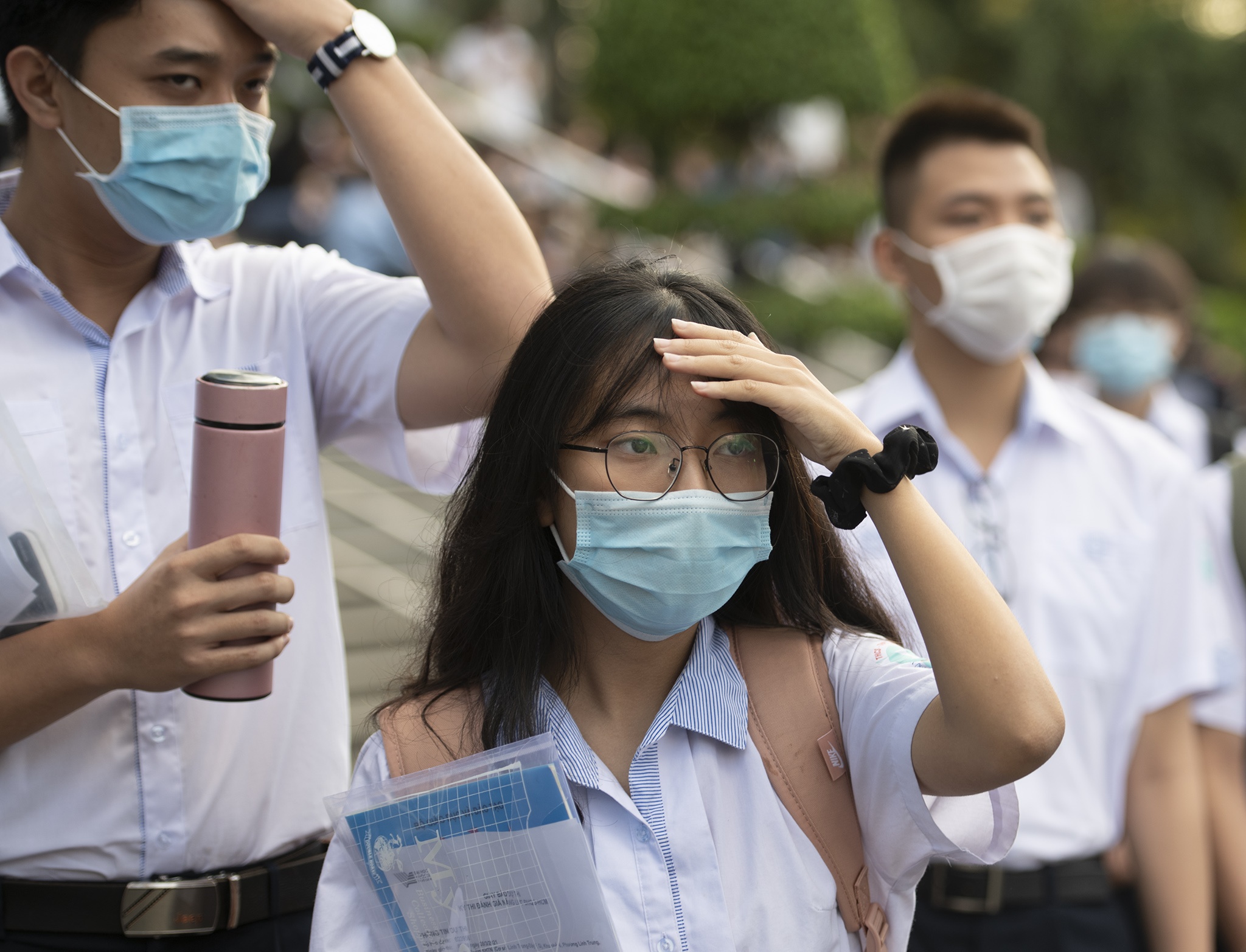 Ca nuoc co 257 hoc sinh mac Covid-19 hinh anh