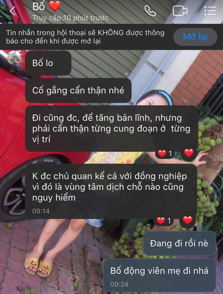 nữ sinh giấu cha mẹ đi chống dịch  ảnh 3 nu sinh giau cha me di chong dich anh 3