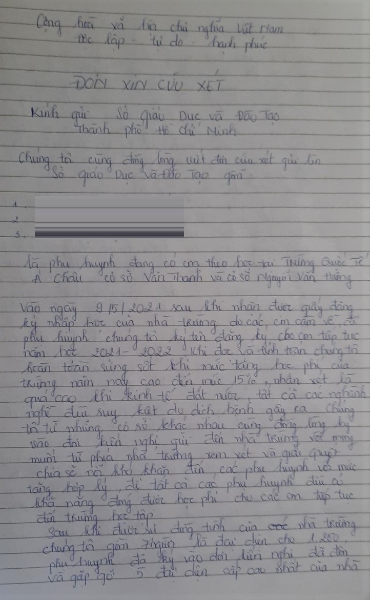 truong quoc te a chau tu choi hoc sinh anh 1