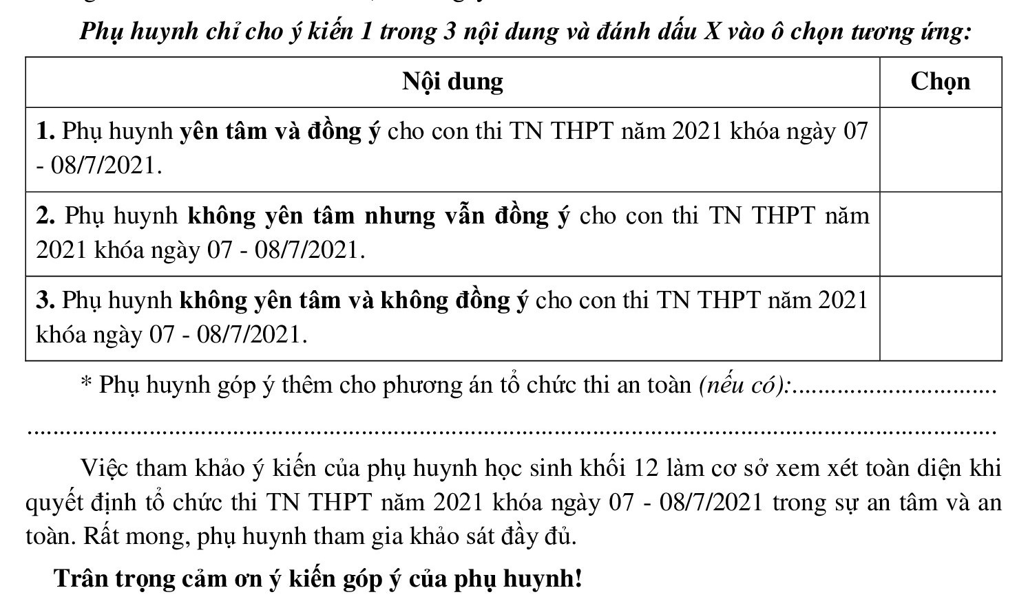 Lich thi tot nghiep THPT o TP.HCM anh 1