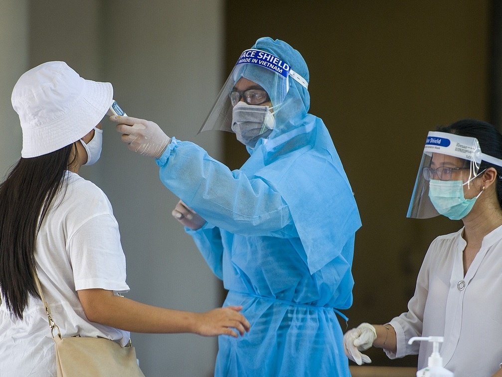 Thi sinh F1, F2 tai Da Nang van thi tot nghiep THPT dot 1 hinh anh