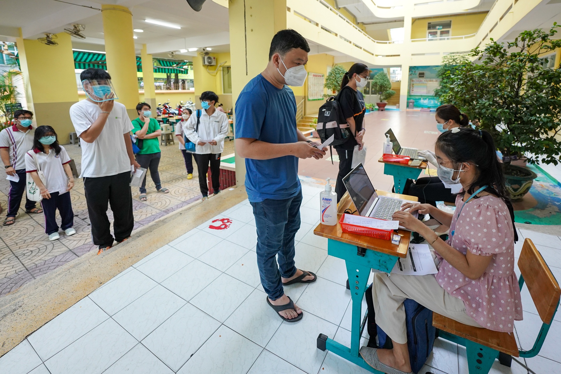 xét nghiệm thí sinh TP.HCM ảnh 4 xet nghiem thi sinh TP.HCM anh 4