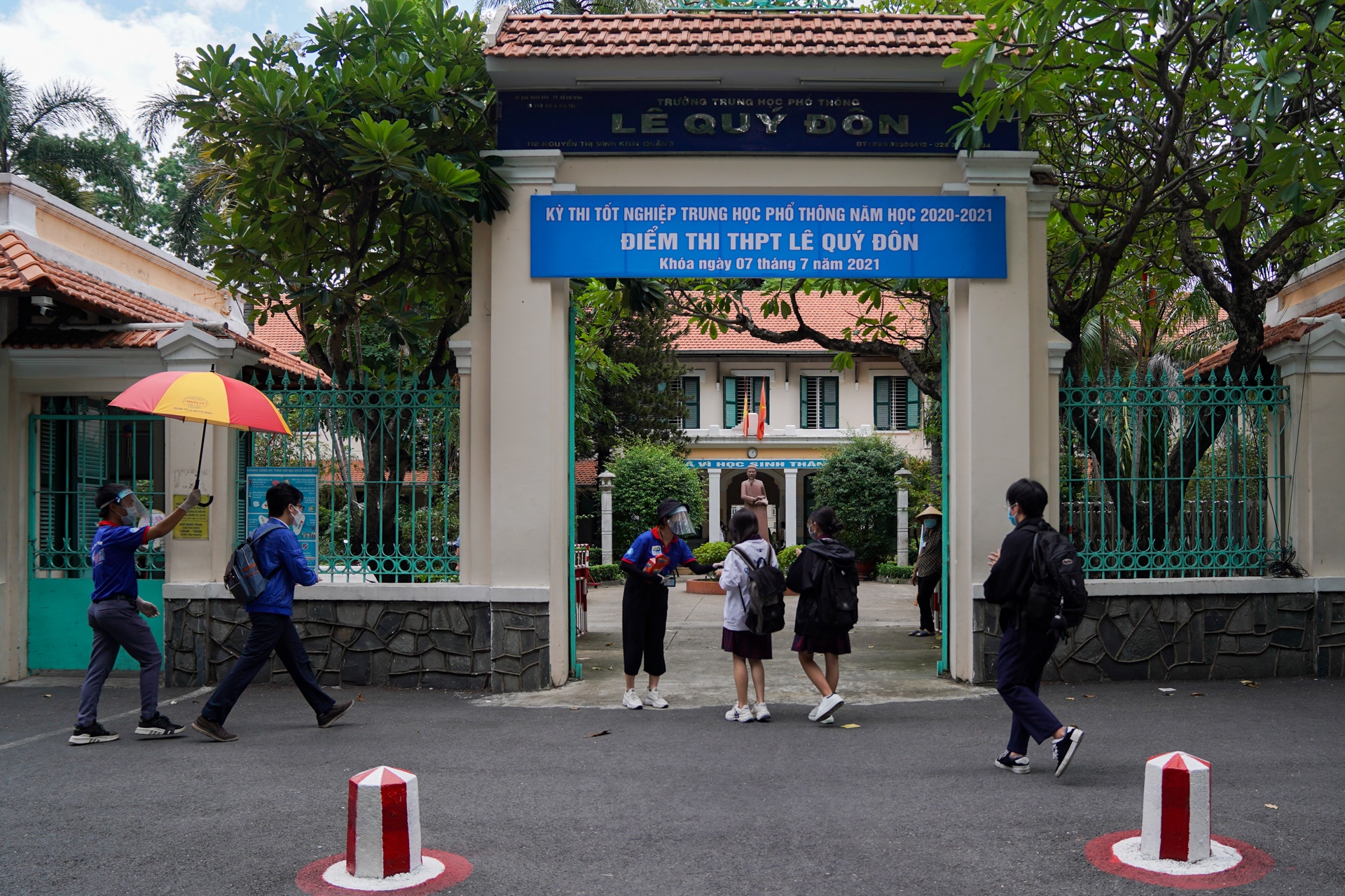 Thi sinh TP.HCM duong tinh nCoV anh 1