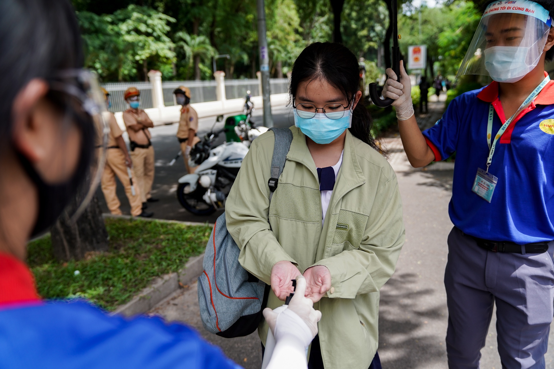 Thi sinh TP.HCM duong tinh nCoV anh 2