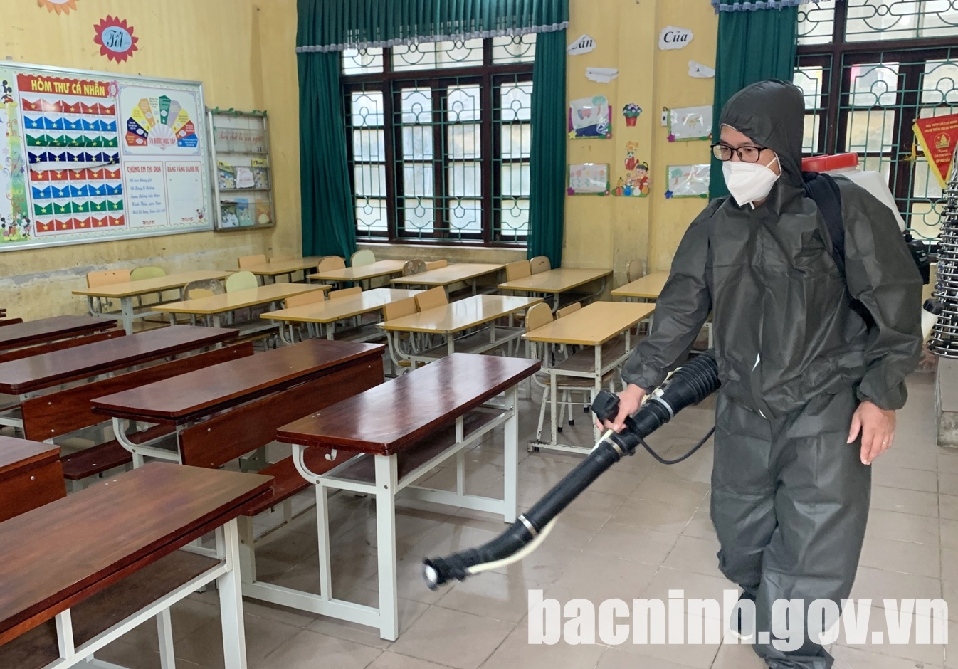 Hoc sinh Bac Ninh di hoc lai anh 1