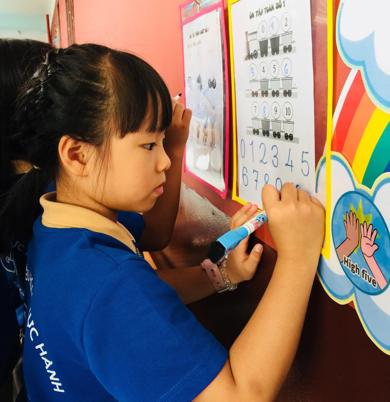 kho day online lop 1 anh 1