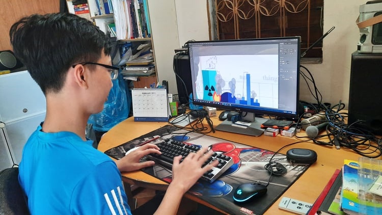 Khó khăn học trực tuyến  ảnh 1 Kho khan hoc truc tuyen anh 1