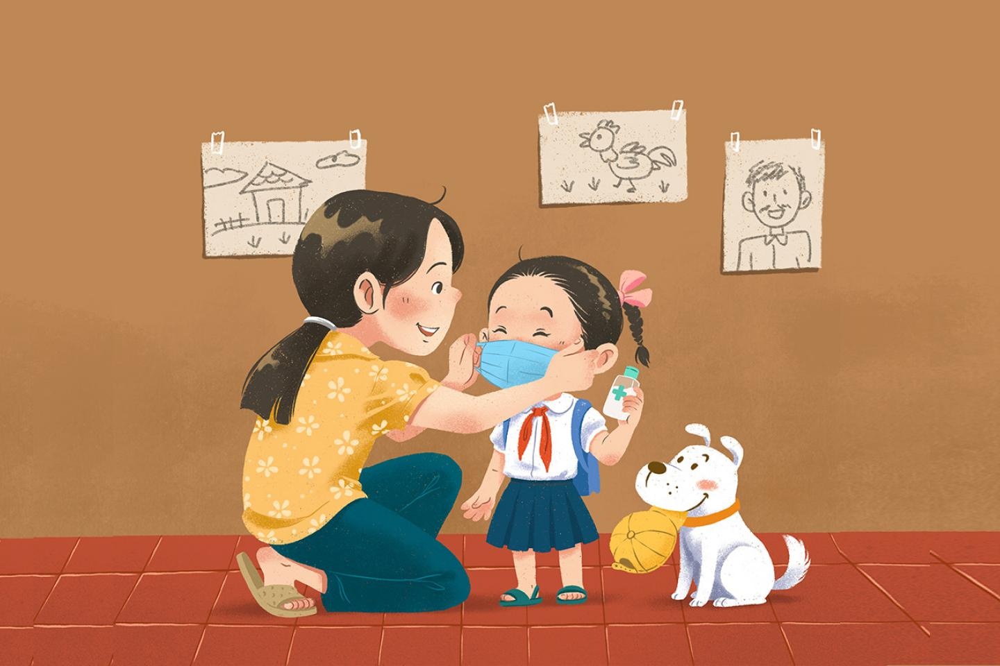 hoc sinh My den truong trong dai dich anh 3