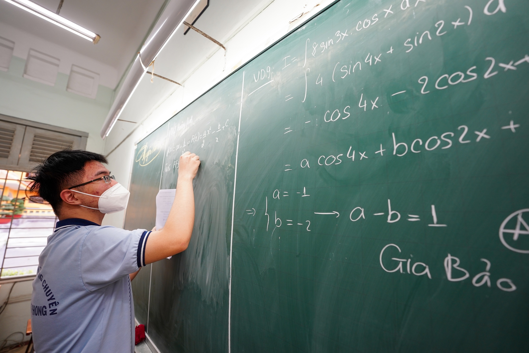 Hoc sinh o TP.HCM se kiem tra truc tiep sau mot tuan tro lai truong hinh anh