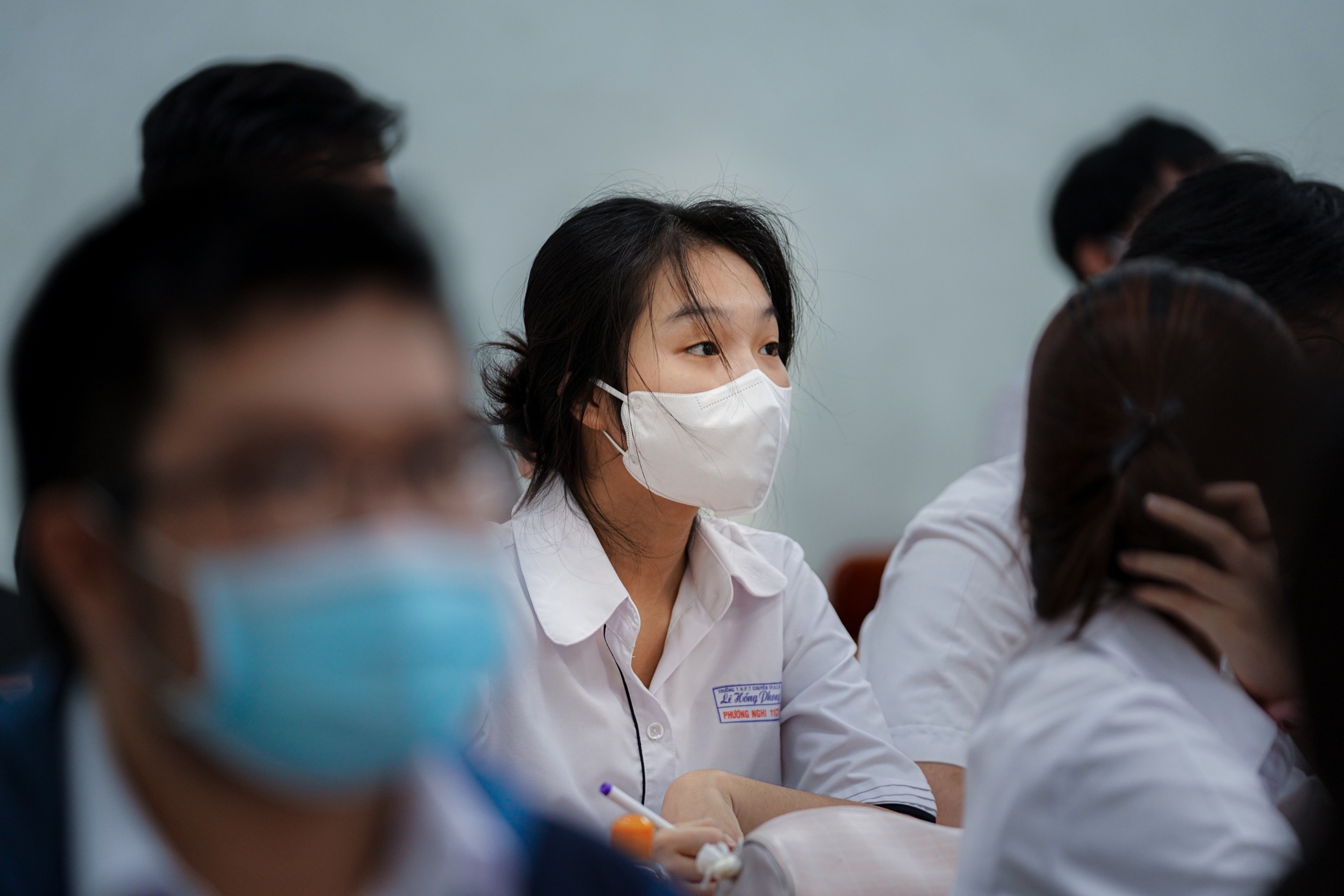 Xuat hien bien chung Omicron o TP.HCM, truong hoc co dong cua? hinh anh