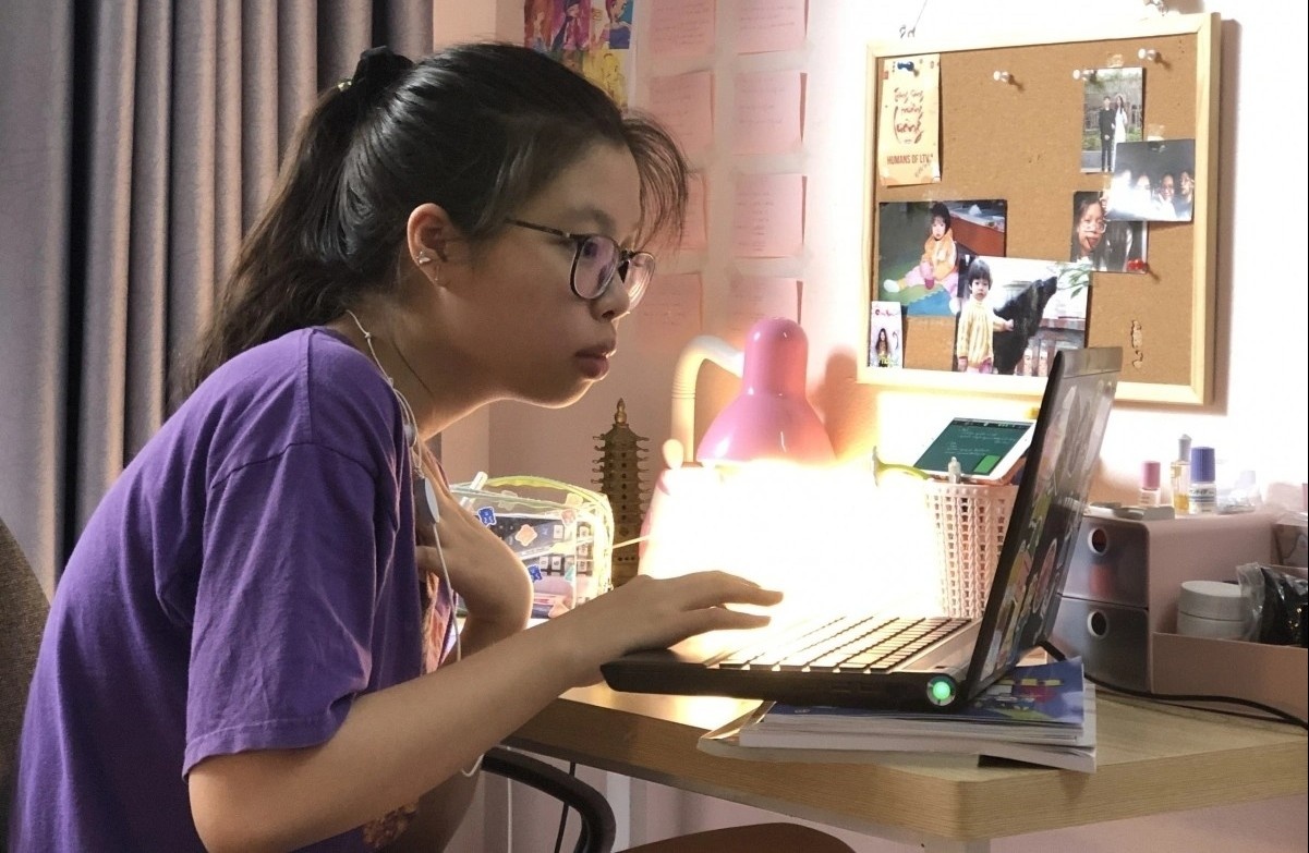 Hoc sinh thi vao lop 10 lo thieu kien thuc vi hoc truc tuyen hinh anh