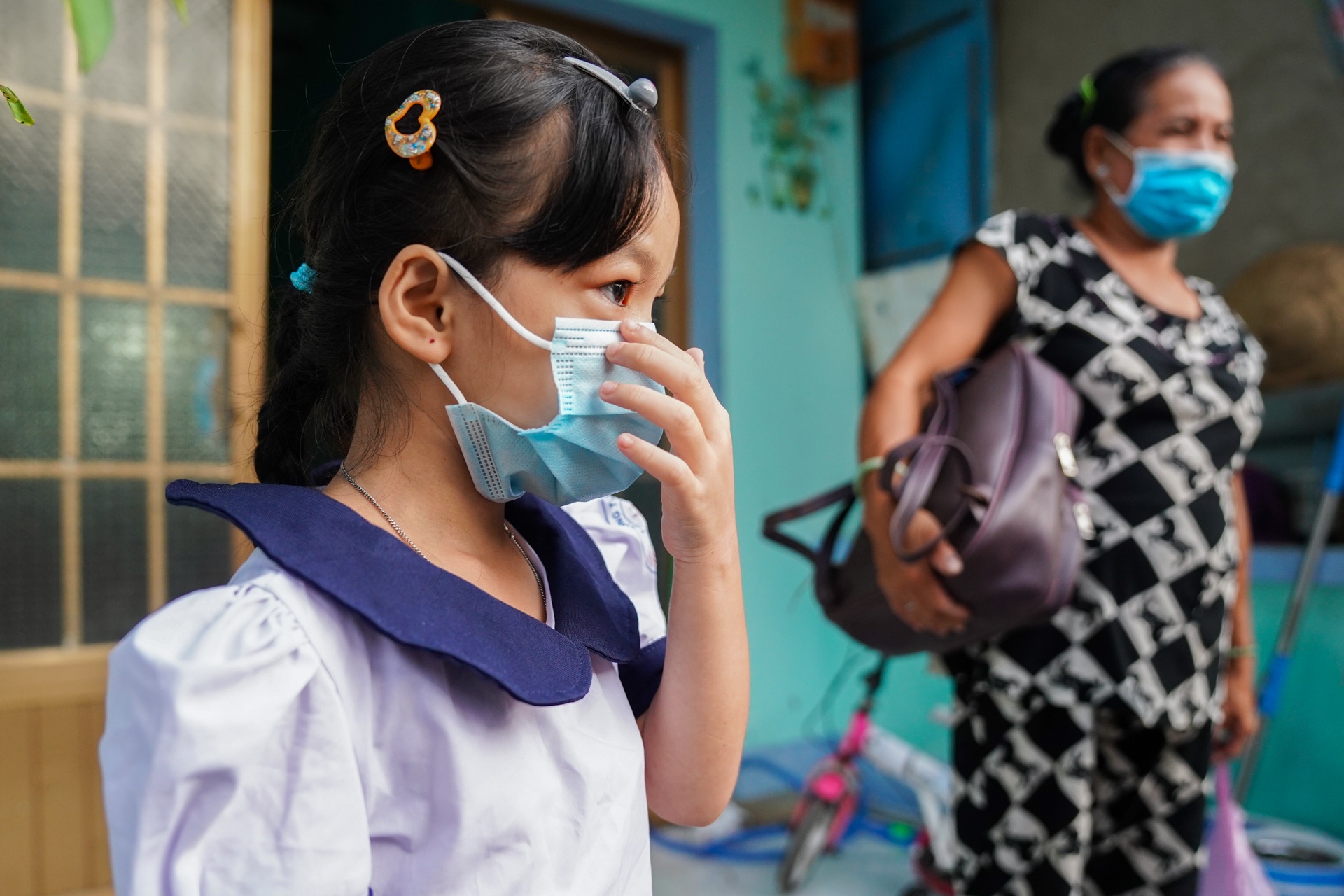 Hoc sinh ca nuoc tro lai truong sau ky nghi Tet hinh anh