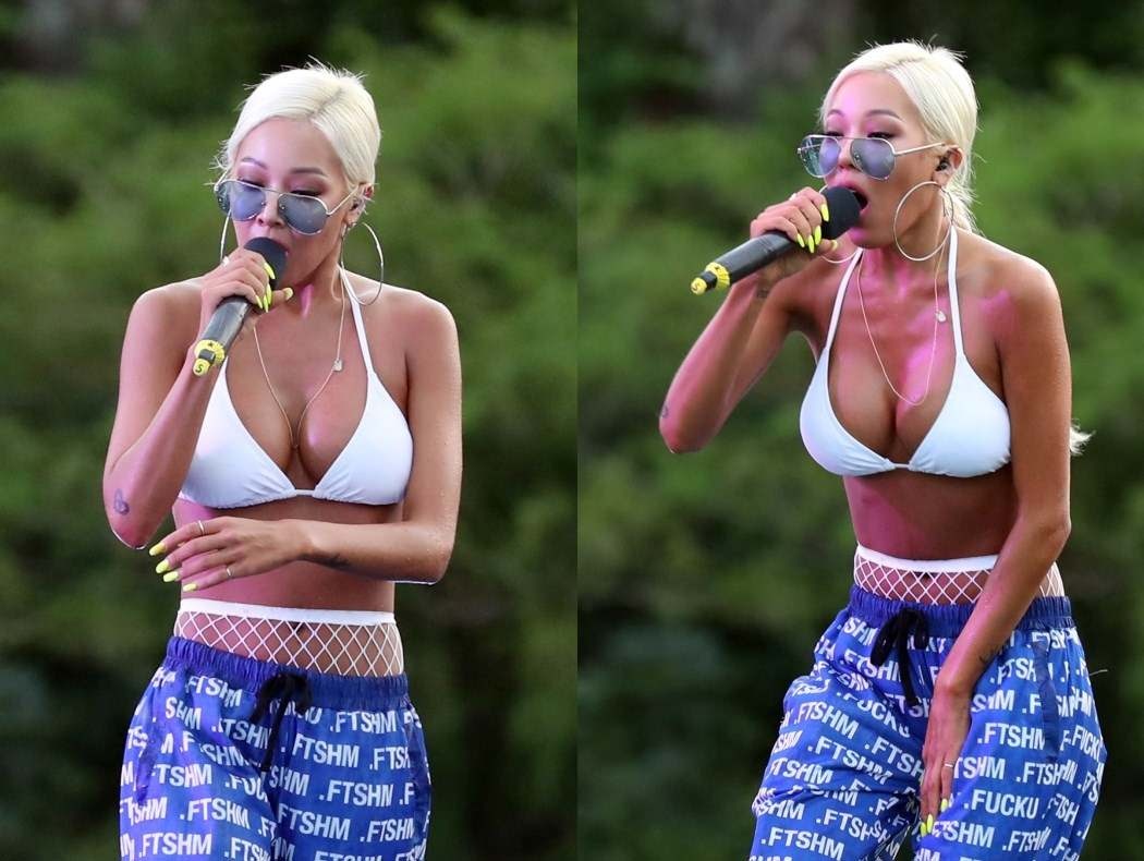 Rapper jessi dien style giau quan tai san bay anh 2