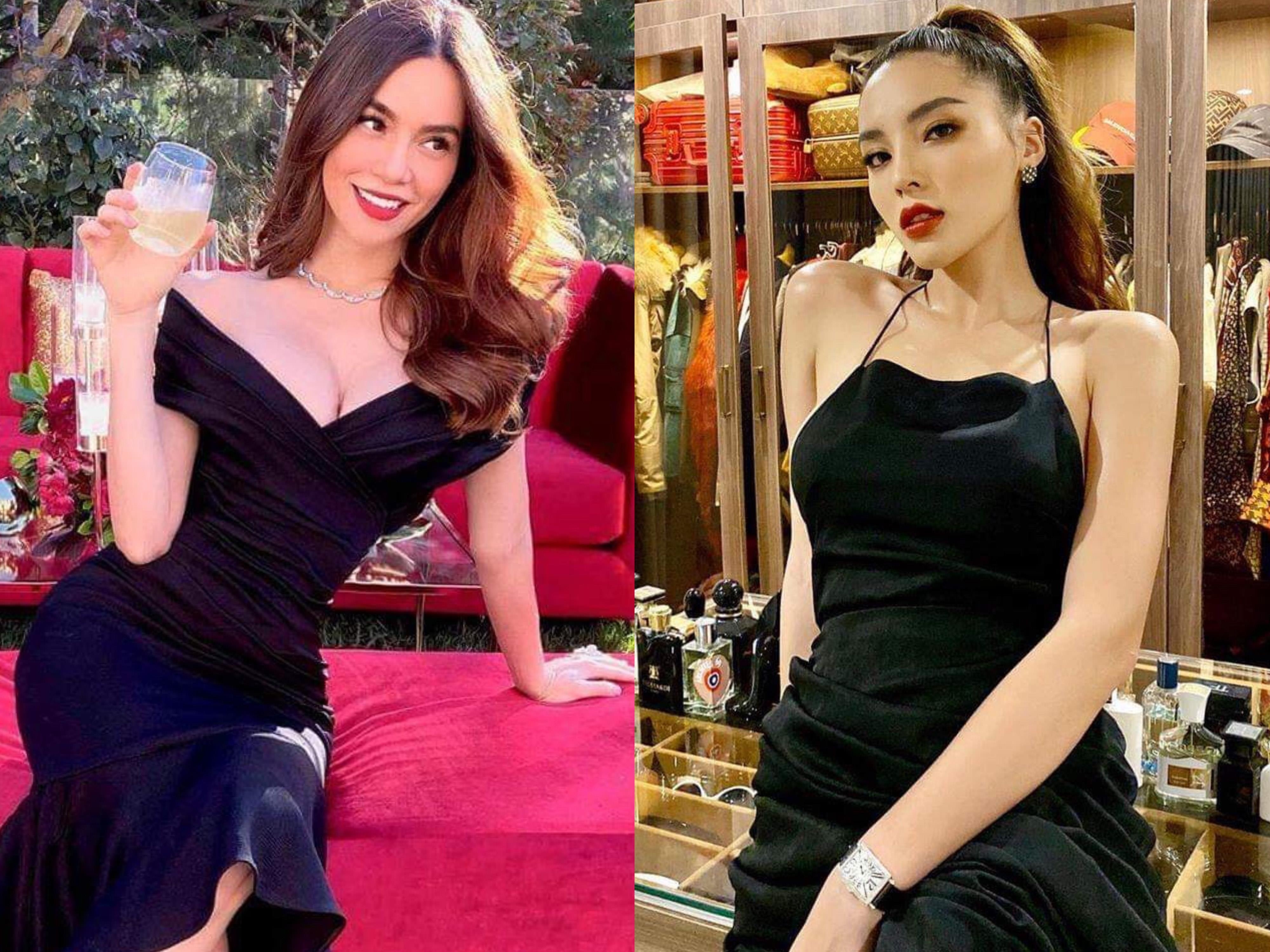 Ky Duyen dien vay khoe lung tran, Ho Ngoc Ha bi che don nguc qua da hinh anh