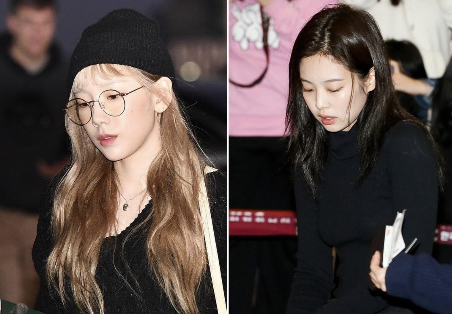 Taeyeon, Jennie va dan sao Han dien do den sau dam tang Sulli hinh anh