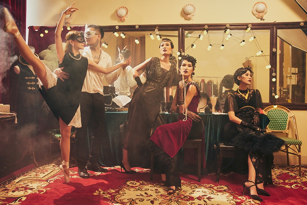 Mai Giang mac ao dai lay cam hung tu Gatsby anh 10