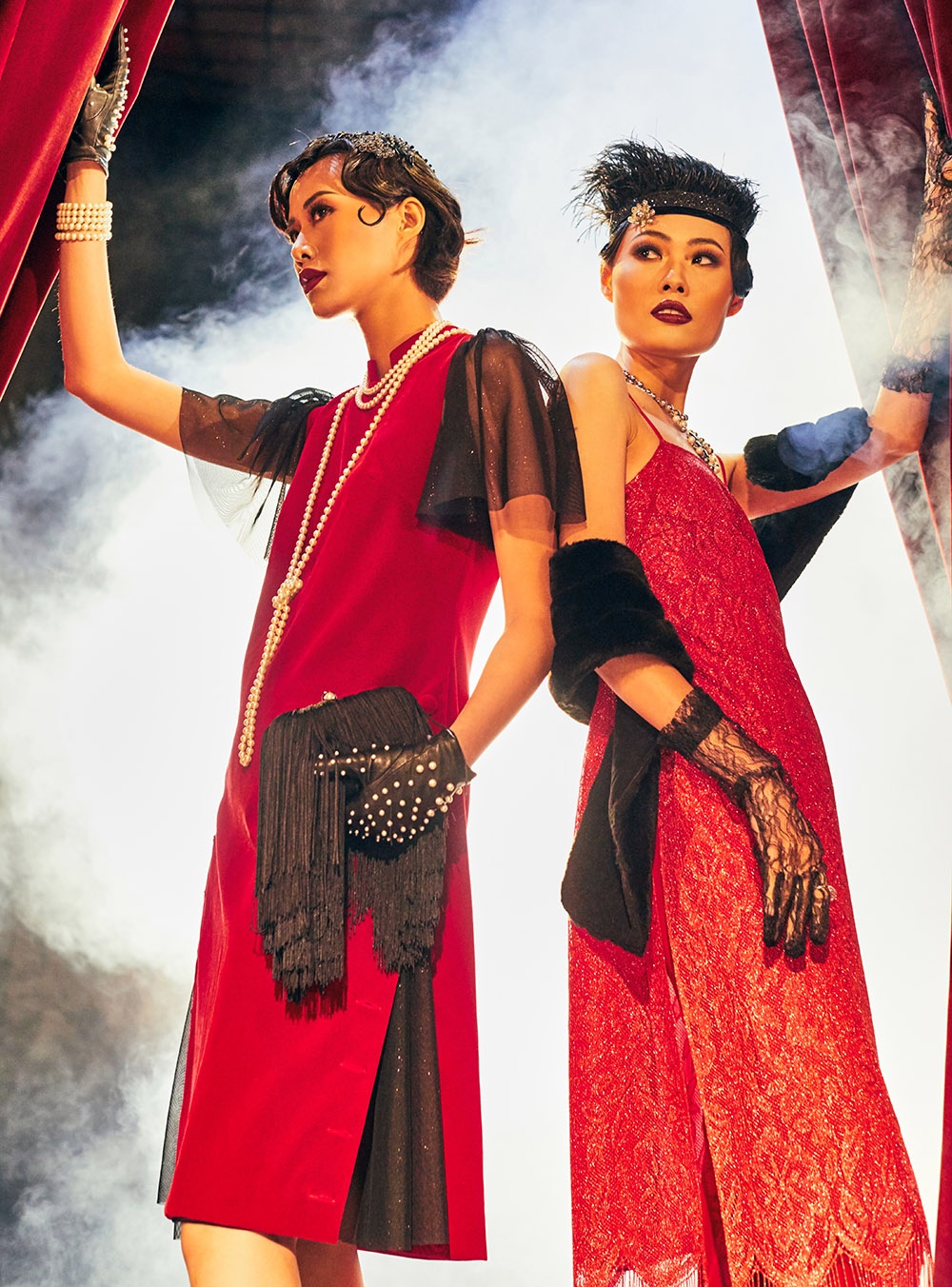 Mai Giang mac ao dai lay cam hung tu Gatsby anh 3